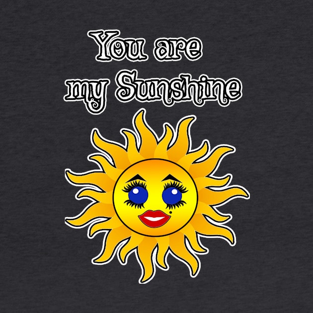 You are my Sunshine Kawaii Sun by artbyomega